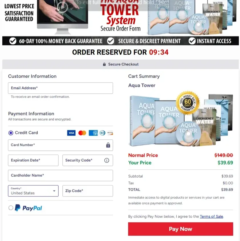 Aqua Tower  “Buy Now